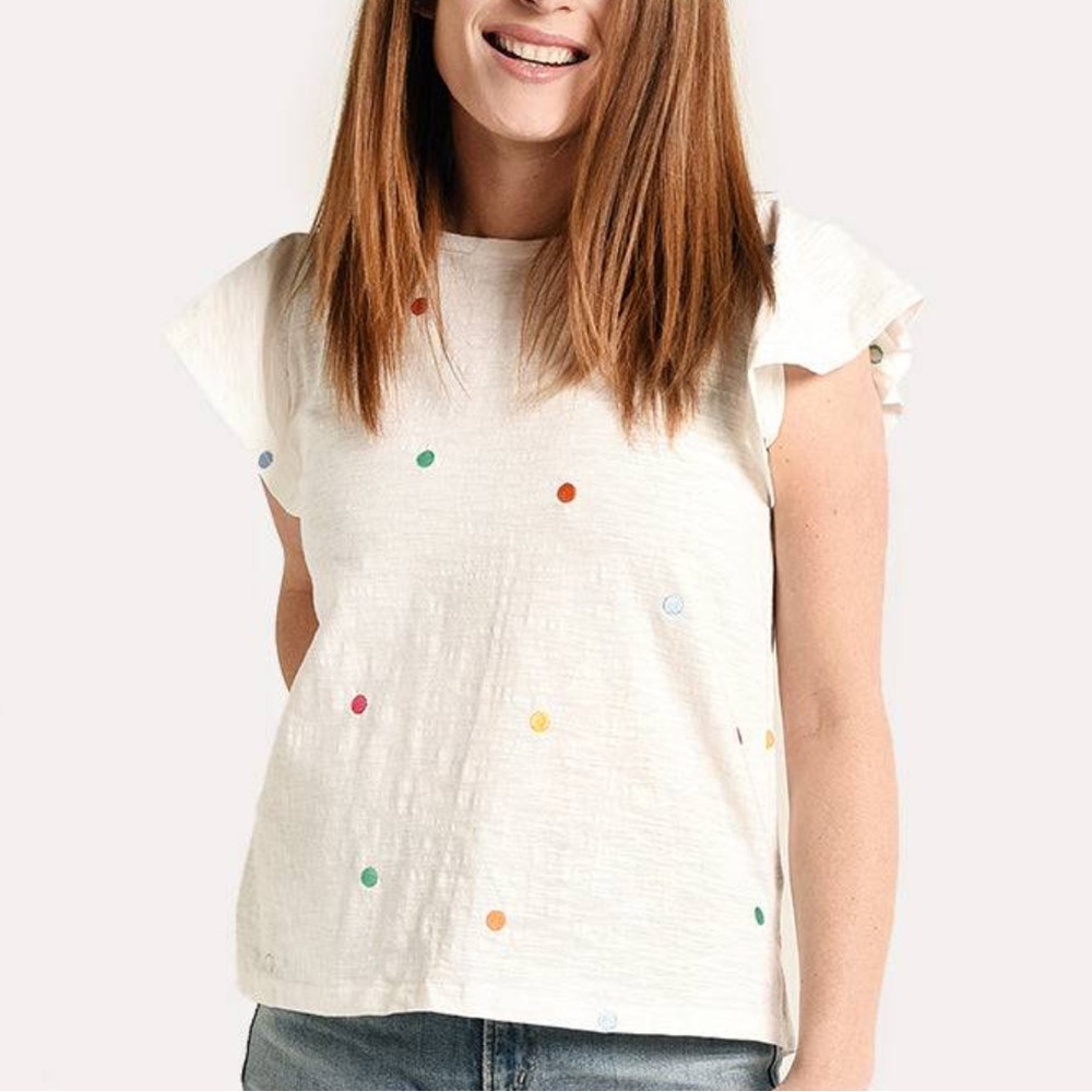 THML Multi Color Dotted Top